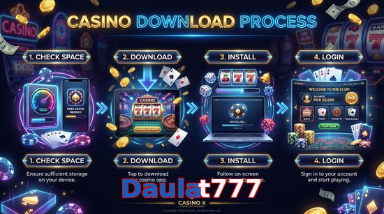 Game list for Daulat777 download section