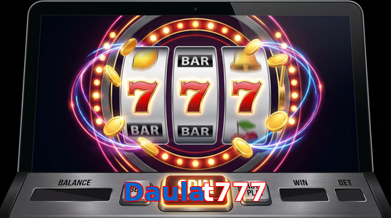 Main screen of Daulat777 slots page for PK players