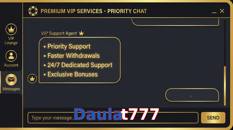 Payment and PKR controls in Daulat777